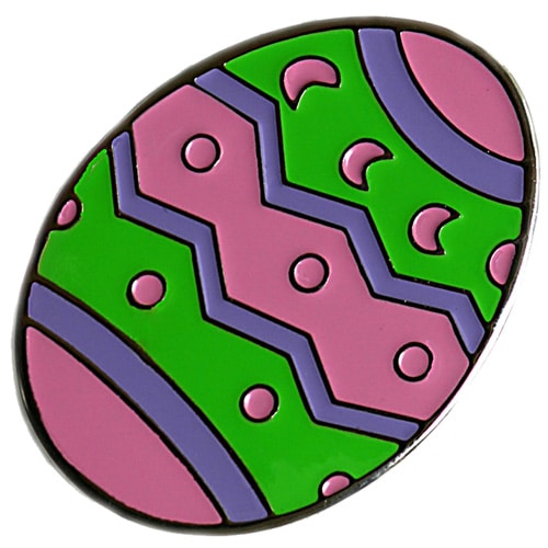 Pastel Egg Golf Ball Marker