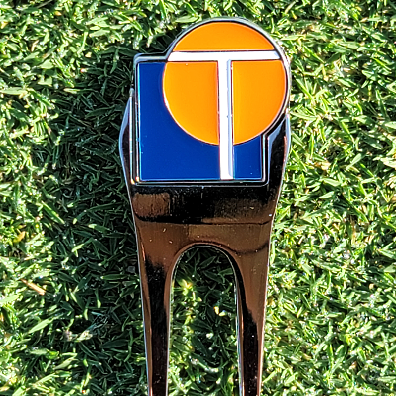 TY Metal Ball Marker With Divot Tool