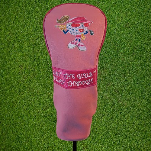 Custom Headcovers Pink With Be The Ball 4U Character
