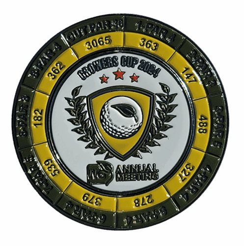 Ball Marker Coin Growers Cup Flat - Edited