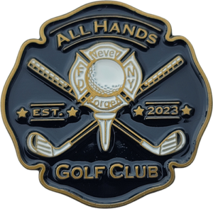 Custom Golf Ball Markers All Hands Golf Club