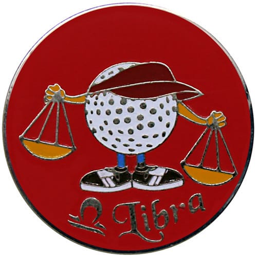 Libra Zodiac ball marker