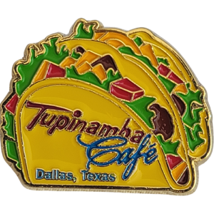 Custom Lapel Pins Taco Shaped