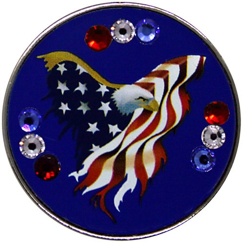 Swarovski Freedom USA Flag ball marker