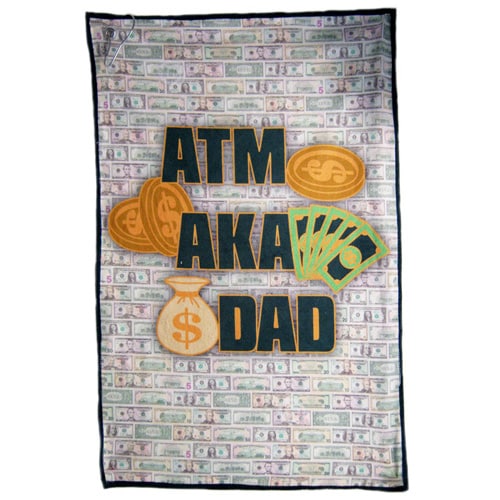 Father's Day Fleece Golf Towel