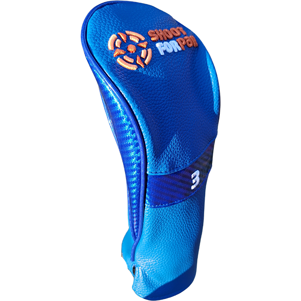 Shoot For Par Headcover Blue