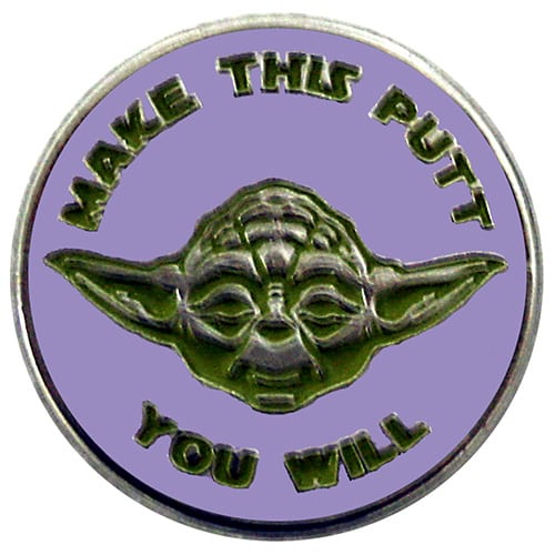 Yoda Make Your Putt ball marker