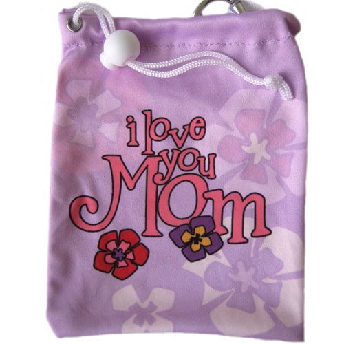 I Love Mom Golf Tee Bag with Golf Tees
