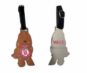 Custom Golf Bag Tags Design Process - Finished Product