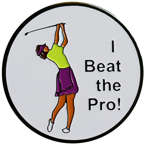 I Beat the Pro ball marker