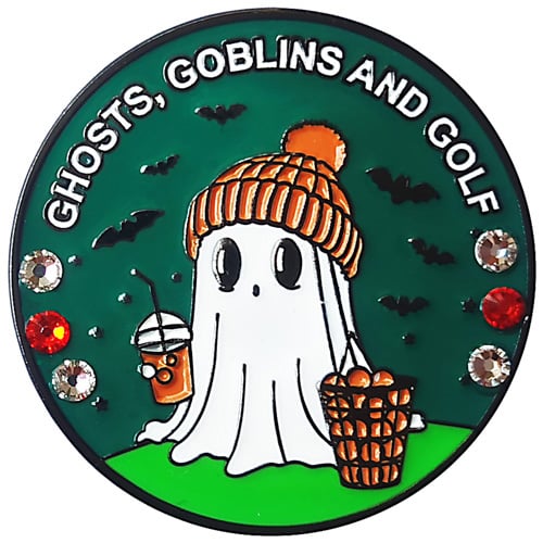 Swarovski Pumpkin Spice ball marker