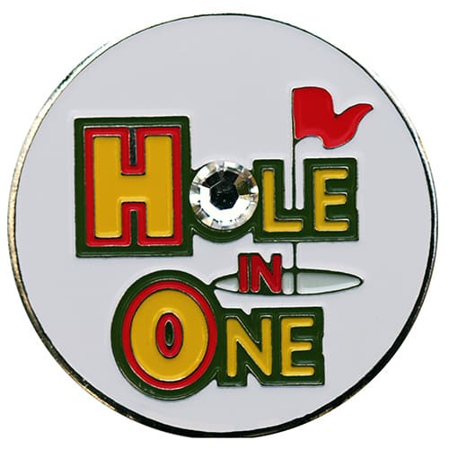 Swarovski Hole in One ball marker