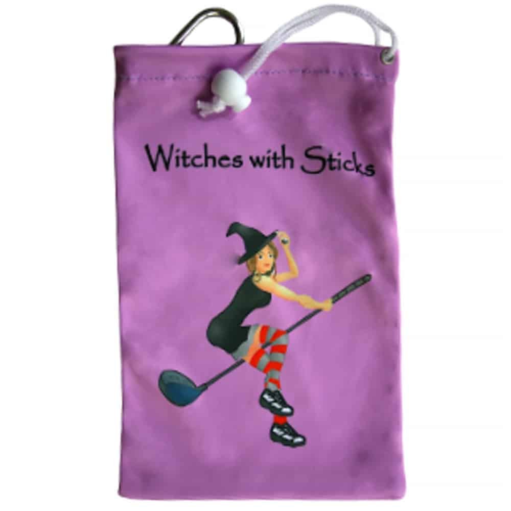 Witches with Sticks Cell Phone Tee Bag - Image 2