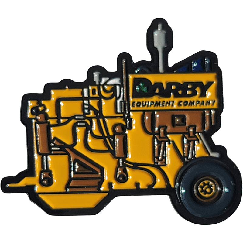 Tractor Shaped Custom Golf Ball Marker