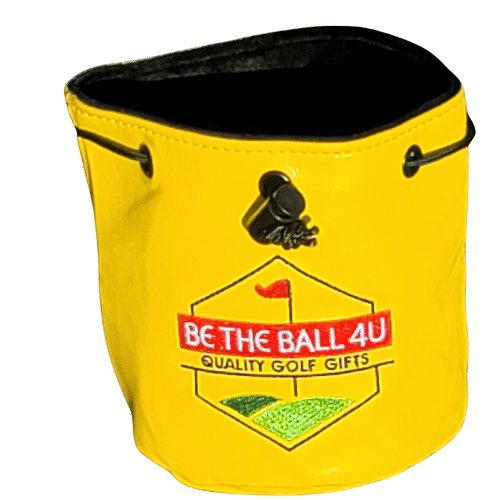 Custom Golf Ditty Bags With Be The Ball 4U Logo Embroidered