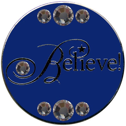 Swarovski Believe Christmas Ball Marker