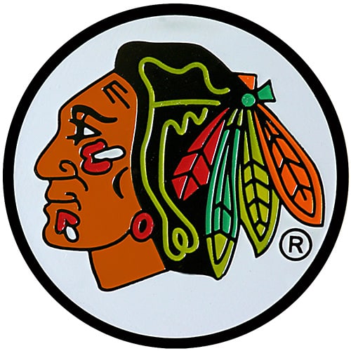 Blackhawks golf ball marker