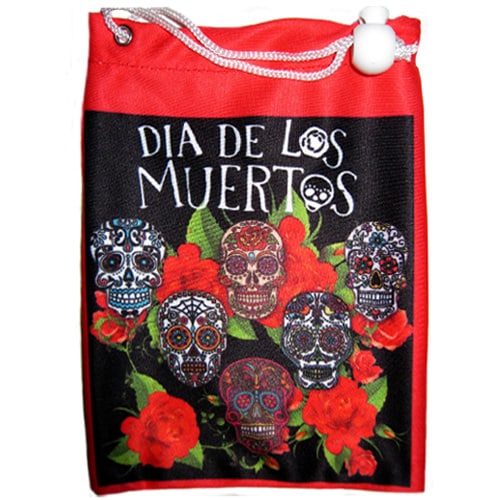 Dia de los Muertos golf tee bag