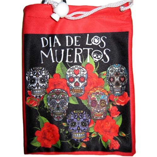 Day of the dead golf tee bag