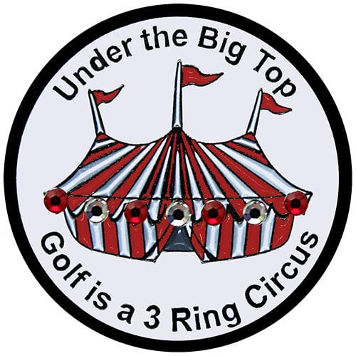 Swarovski Three Ring Circus ball marker
