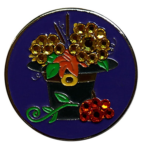 Swarovski Pilgrim Hat ball marker