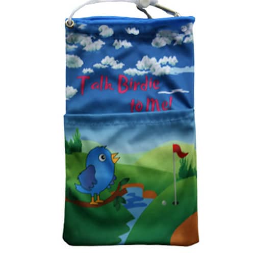 Talk Birdie to Me Golf Tee Bag