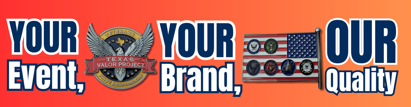 Custom Golf Challenge Coin Banner