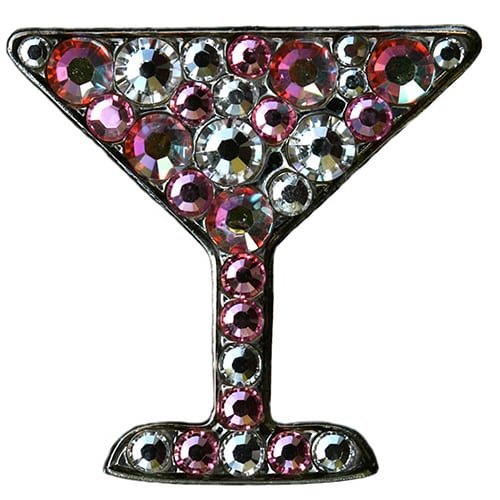 Swarovski Pink Martini ball marker