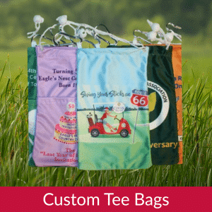 Custom golf Tee Bags