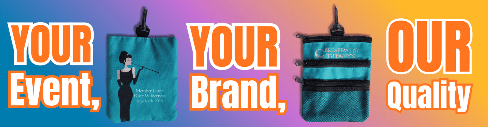Custom Golf Utility Bags Banner