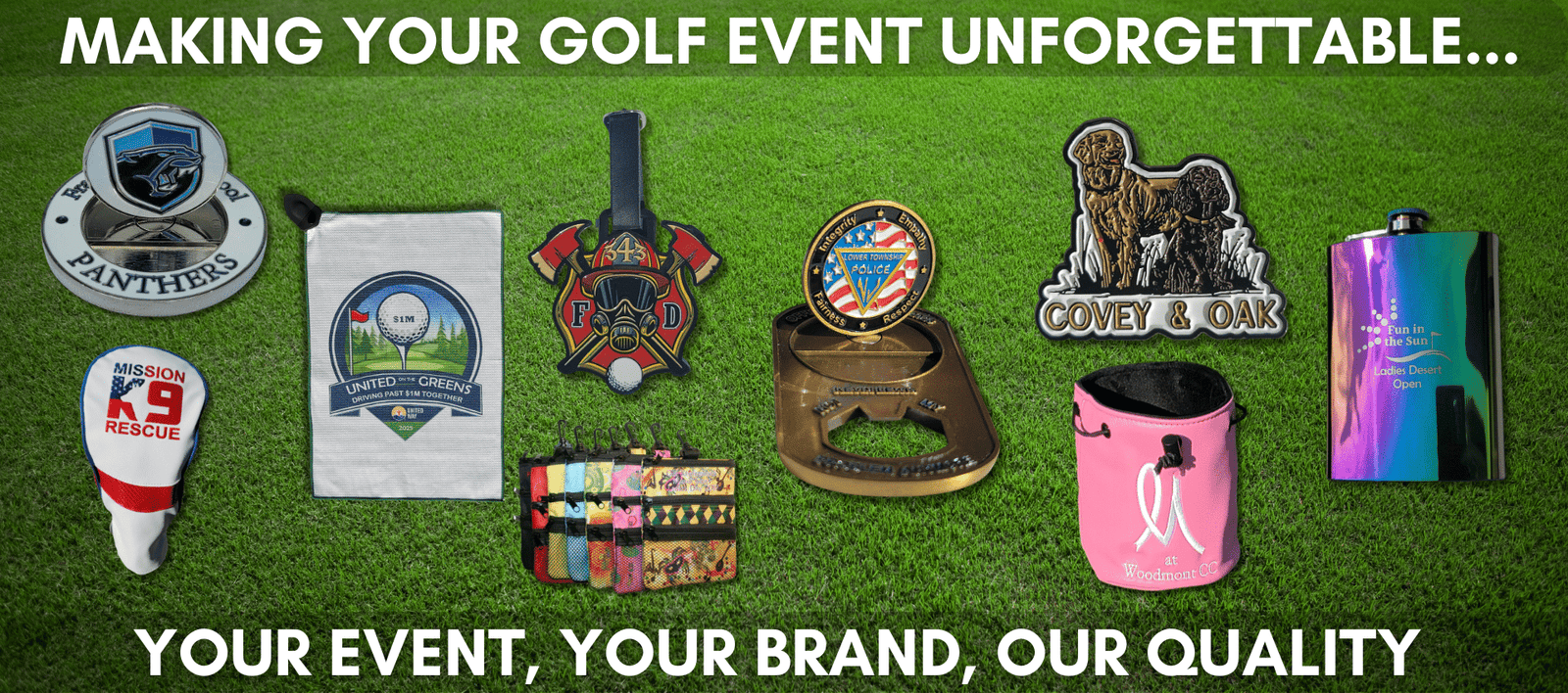 Custom Golf Gifts and Accessories