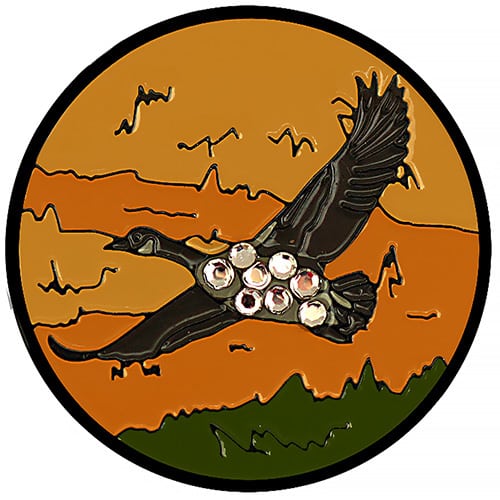 Goose on the Loose golf ball marker