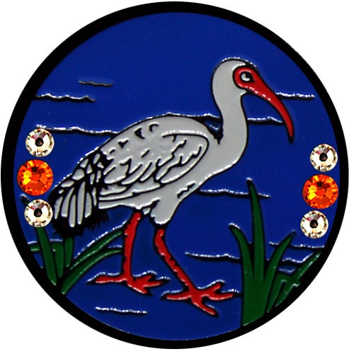 Swarovski Ibis golf ball marker