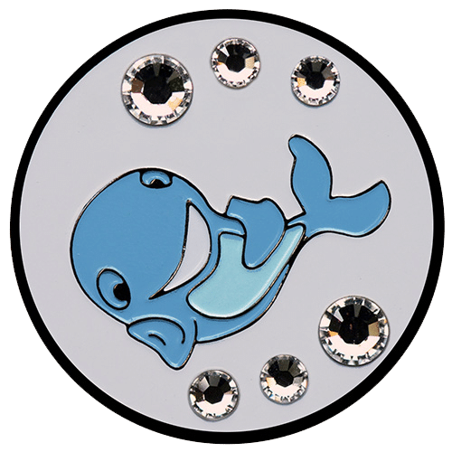 Swarovski Whale Ball Marker