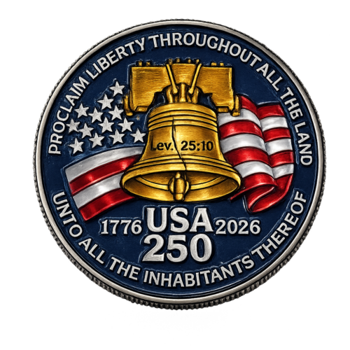 Liberty Bell 250th USA Coin