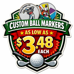 Custom Golf Ball Marker Badge